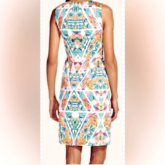 Adrianna Papell Tropical Floral Caged
Sheath Mini Dress - Picture 5 of 7